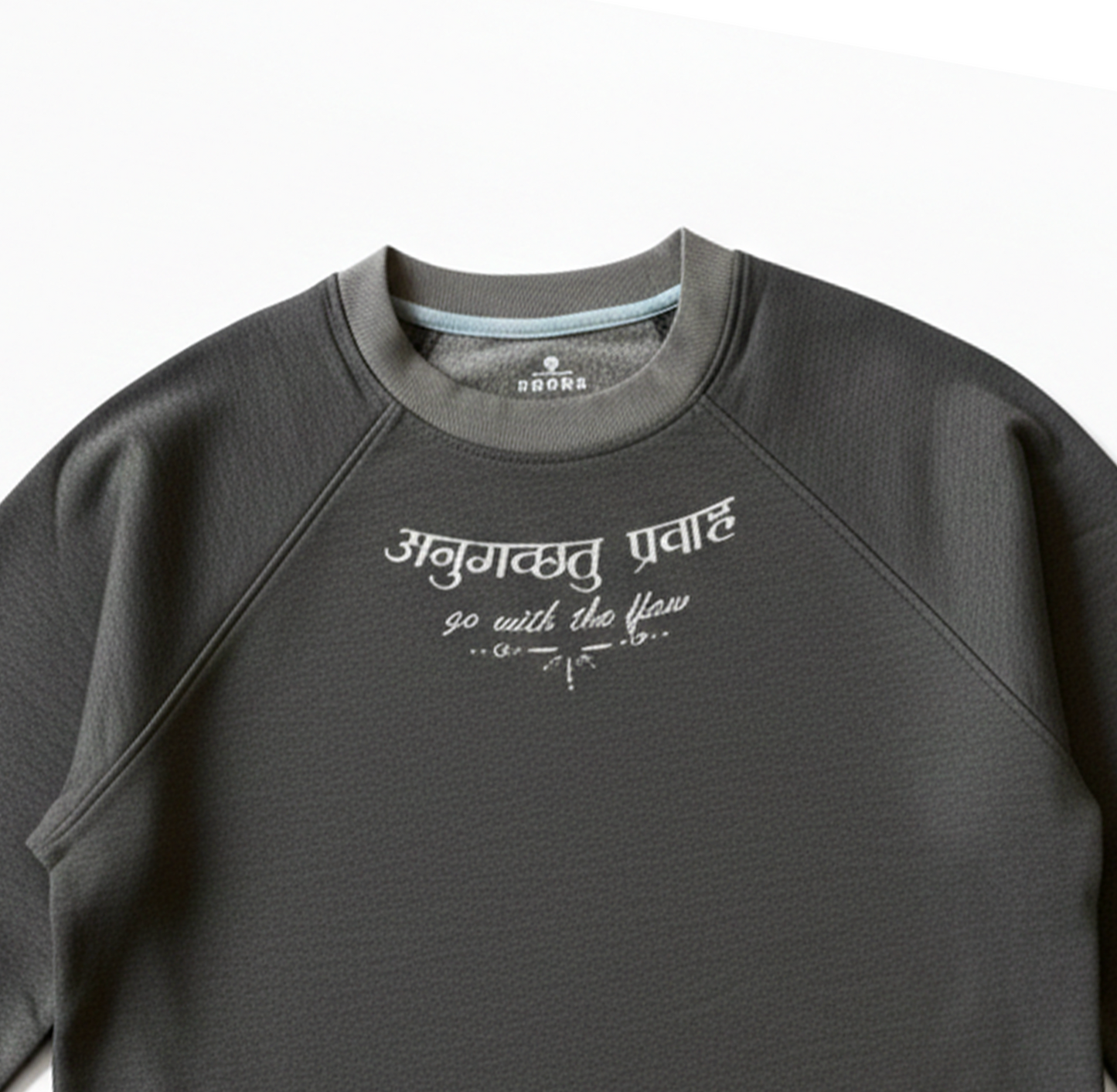 anugachchhatu pravaha  Lightweight sweatshirt