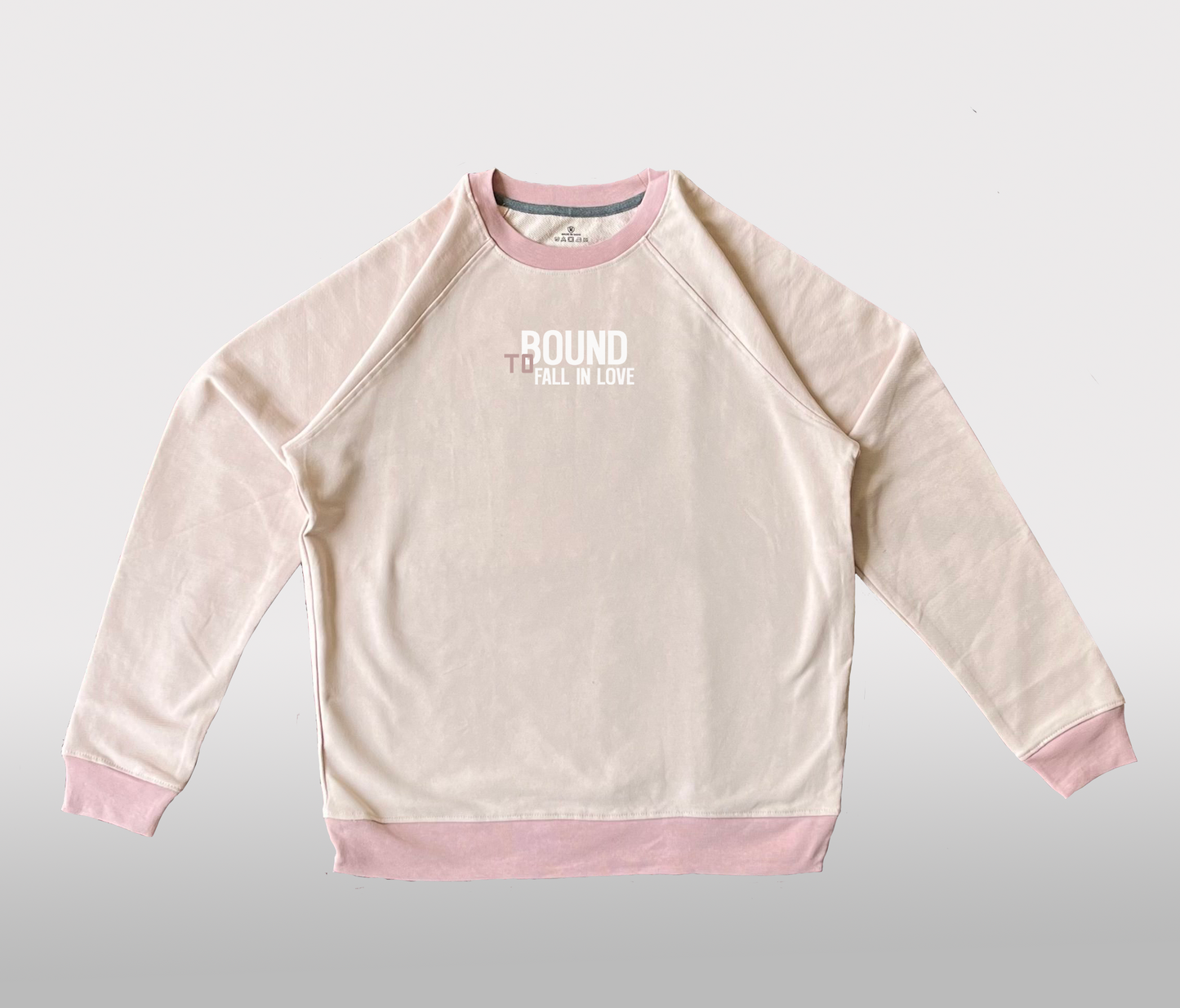 Pink and bublegum light weight sweatshirt